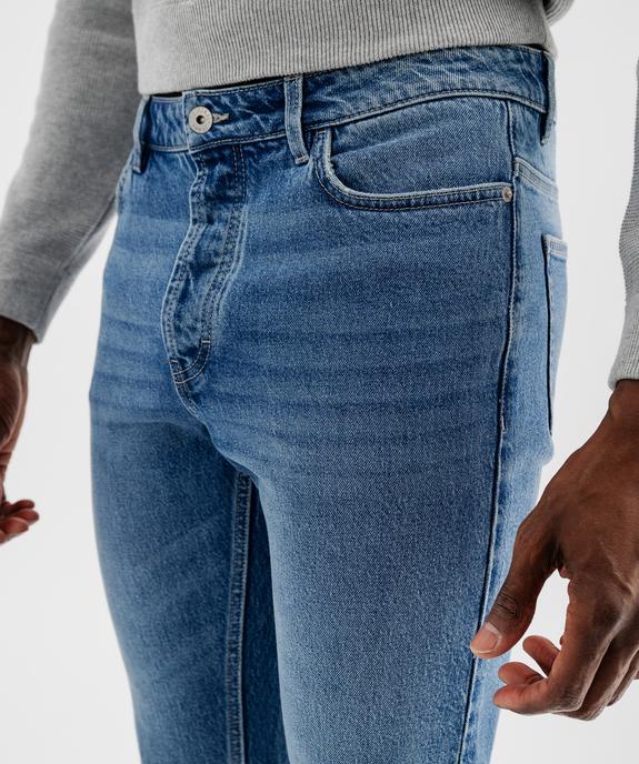 Jean Straight délavé homme vue4 - GEMO 4G HOMME - GEMO