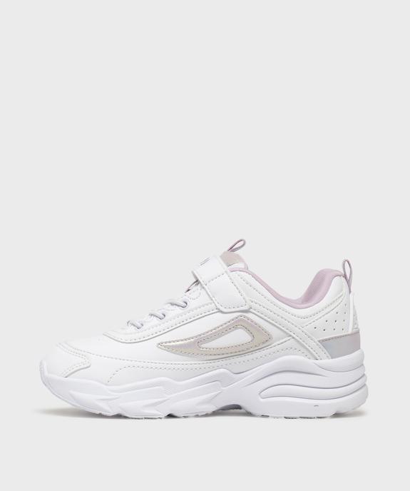 Baskets Skye Velcro fille - Fila vue3 - FILA - GEMO