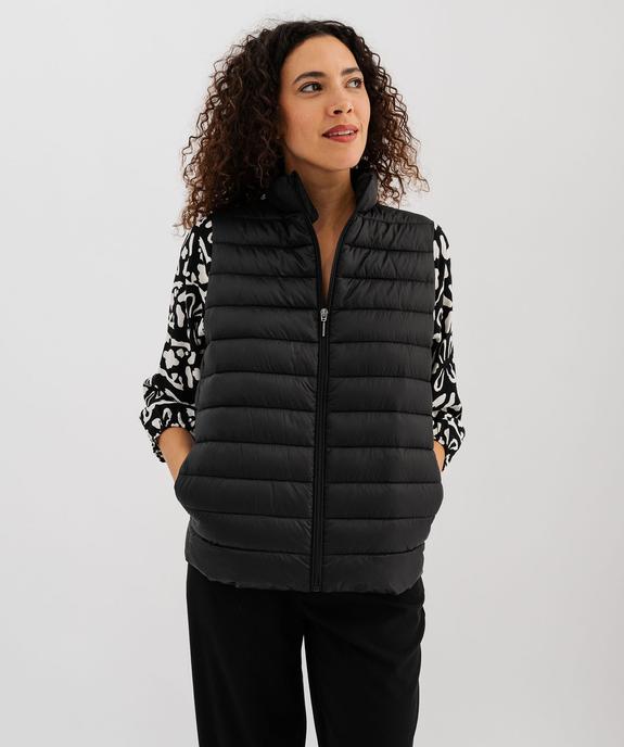 Doudoune fine sans manches à col montant femme vue2 - GEMO 4G FEMME - GEMO