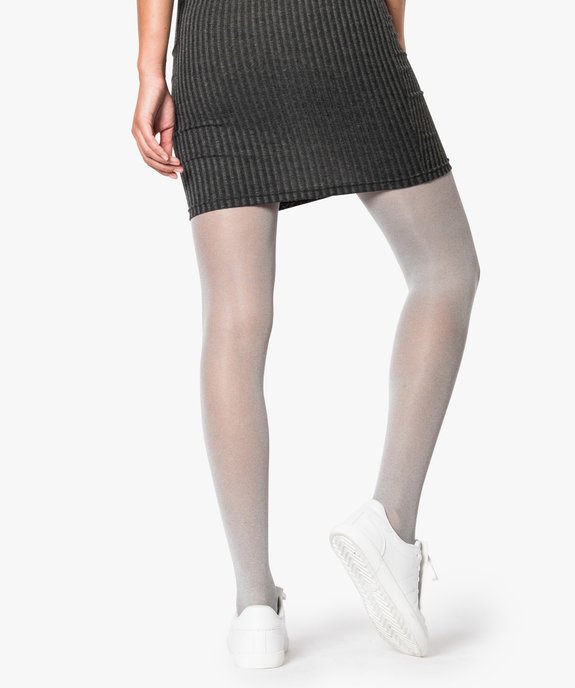 Collants semi-opaques fini velouté 50 deniers femme vue3 - GEMO(HOMWR FEM) - GEMO