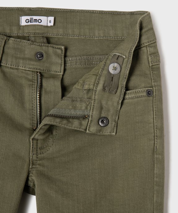 Bermuda regular taille ajustable garçon vue2 - GEMO (ENFANT) - GEMO