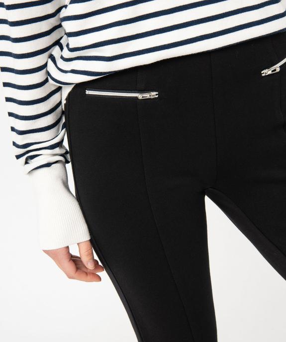 Legging à poches zippées femme vue2 - GEMO(FEMME PAP) - GEMO