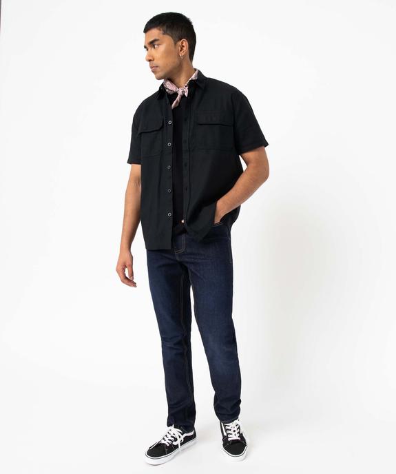 Jean écoresponsable coupe slim homme vue5 - GEMO 4G HOMME - GEMO