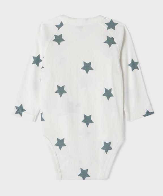 Body manches longues fermeture devant bébé (lot de 3) - GEMO 4G BEBE Body manches longues fermeture devant bébé (lot de 3) vue3 - GEMO 4G BEBE - GEMO