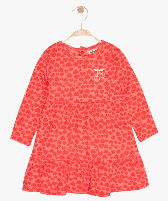 Robe bébé fille bohème à motifs vue1 - GEMO(BEBE DEBT) - GEMO