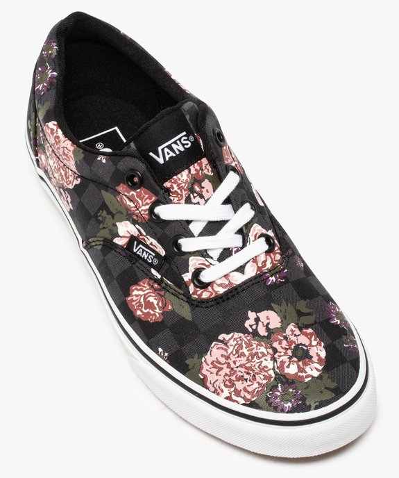 Tennis femme en toile imprimée fleurs - Vans vue5 - VANS - GEMO
