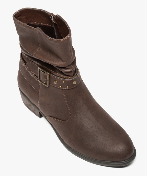 Bottes inspiration boho vue5 - GEMO (CASUAL) - GEMO