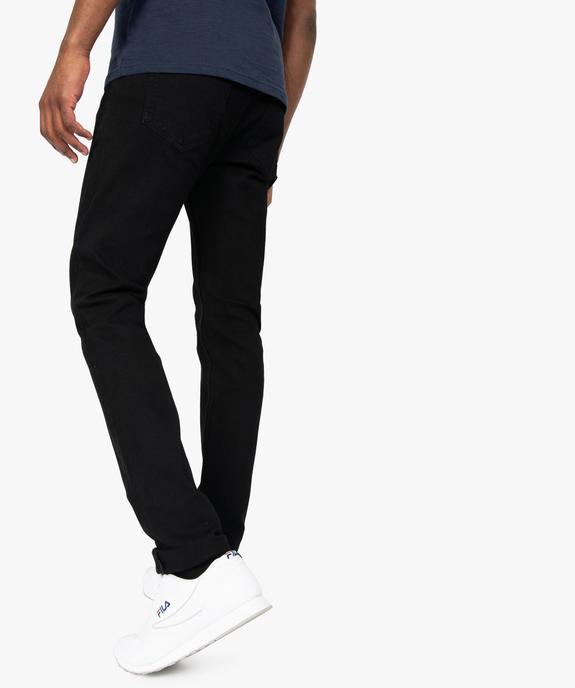 Jean homme slim taille haute vue3 - GEMO (HOMME) - GEMO