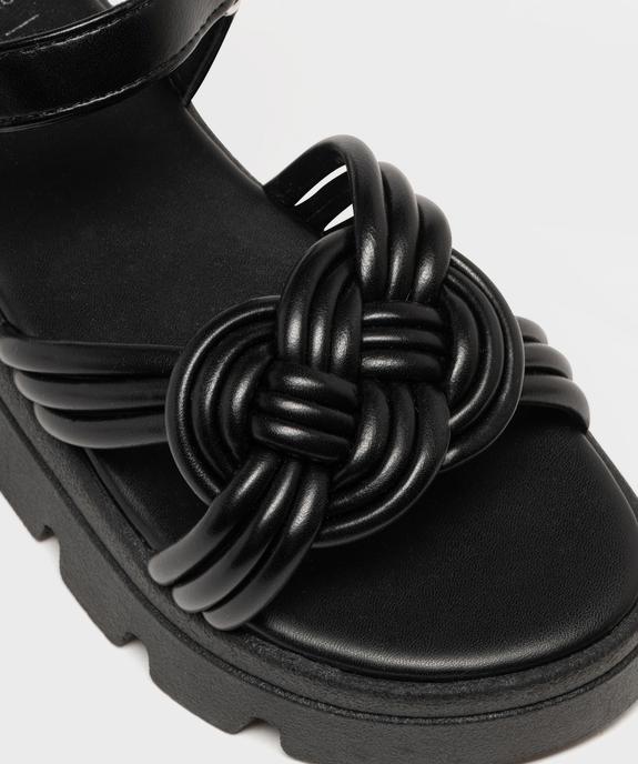 Sandale à épaisse semelle plateforme crantée fille vue6 - LOVELY WINGS - GEMO