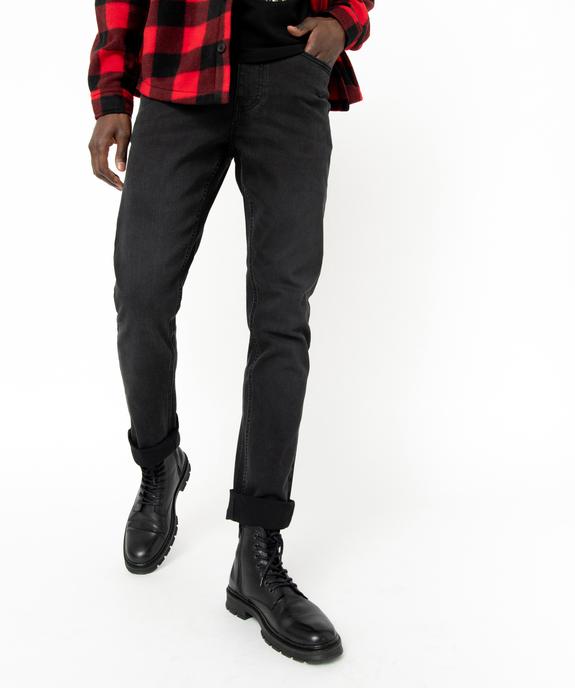 Jean écoresponsable coupe slim homme vue1 - GEMO 4G HOMME - GEMO