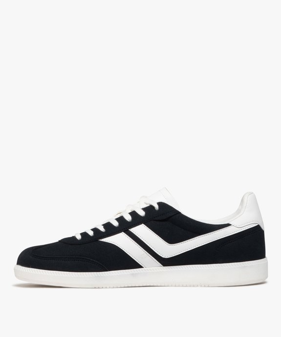 Baskets basses look vintage homme - Camps United vue3 - CAMPS  UNITED - GEMO