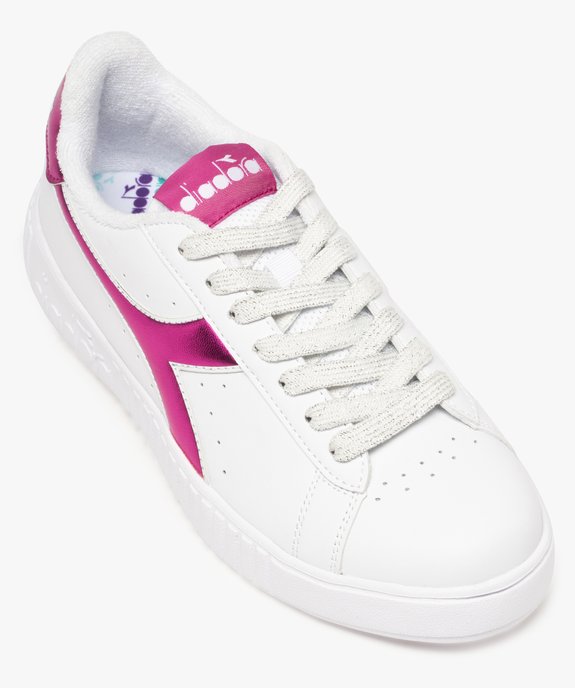 Baskets femme avec empiècements irisés - Diadora vue5 - DIADORA - GEMO