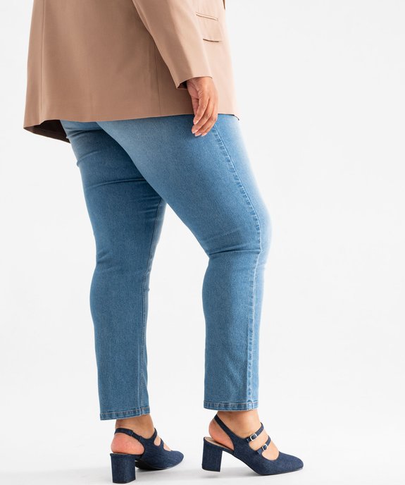 Jean Regular femme grande taille vue8 - GEMO 4G GT - GEMO
