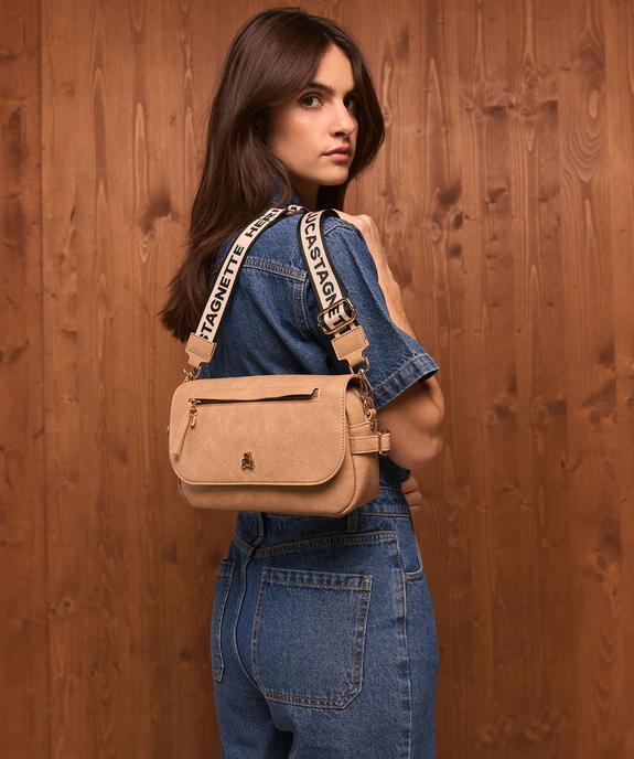 Sac besace esprit vintage femme - LuluCastagnette vue4 - LULU CASTAGNETT - GEMO