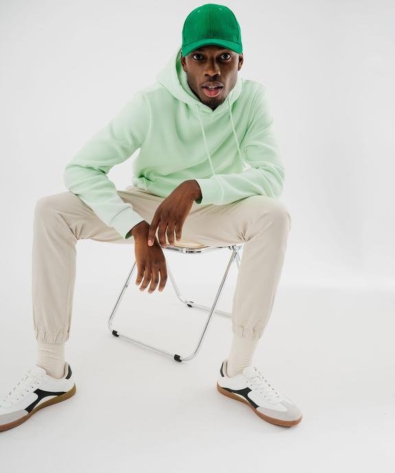 Sweat à capuche en molleton doux homme vue1 - GEMO 4G HOMME - GEMO