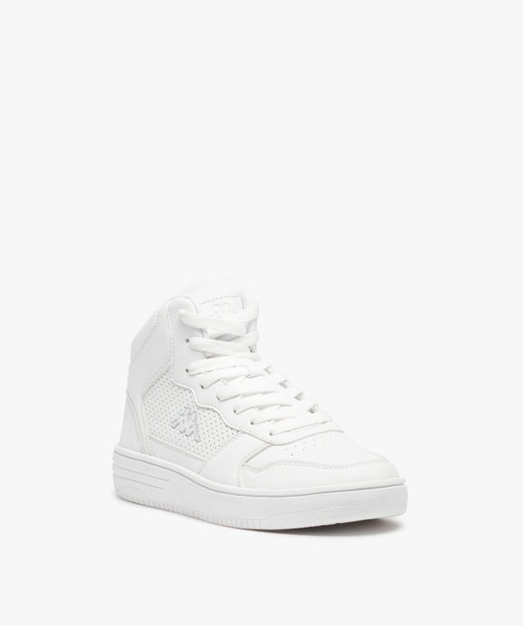 Baskets garçon mid-cut unies à lacets – Kappa Falcon vue2 - KAPPA - GEMO
