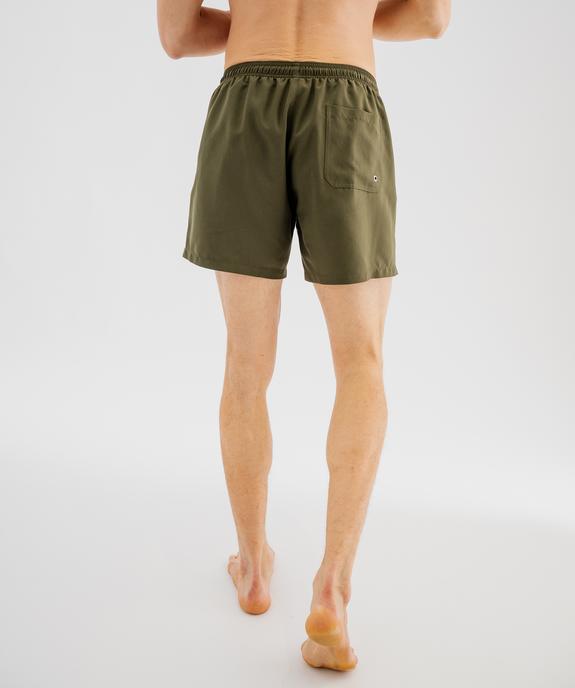 Short de bain ample homme vue4 - GEMO 4G HOMME - GEMO