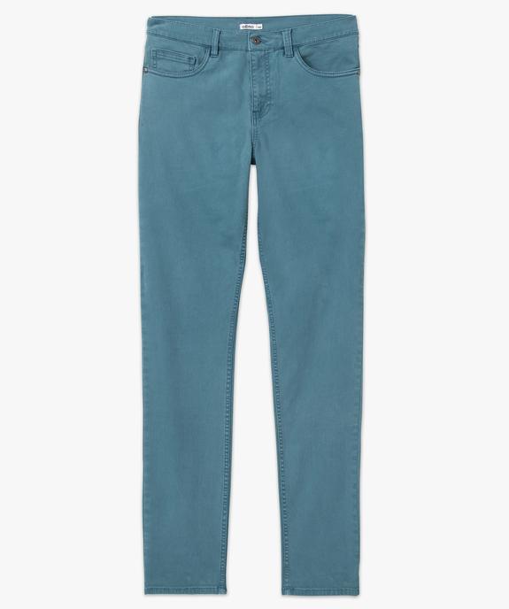 Pantalon slim stretch 5 poches homme vue4 - GEMO 4G HOMME - GEMO