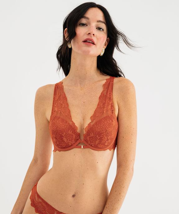 Soutien-gorge push-up à bretelles foulard femme vue1 - GEMO(HOMWR FEM) - GEMO