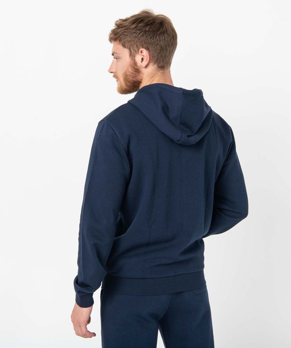Sweat zippé à capuche homme vue2 - GEMO 4G HOMME - GEMO