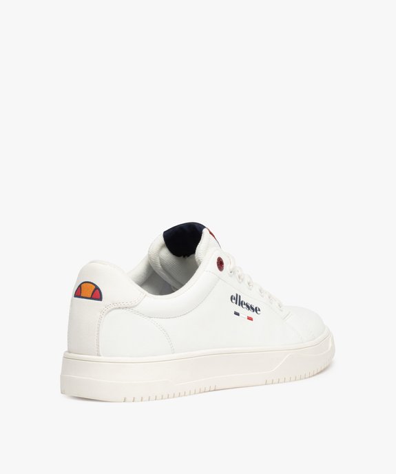 Baskets homme unies logo tricolore – Ellesse Jason vue4 - ELLESSE - GEMO