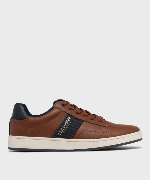 Baskets basses à lacets avec semelle contrastante homme - Lee Cooper vue1 - LEE COOPER - GEMO