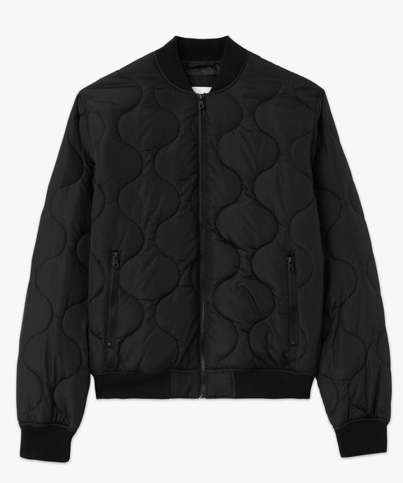 Blouson matelassé avec dessus déperlant homme vue4 - GEMO 4G HOMME - GEMO