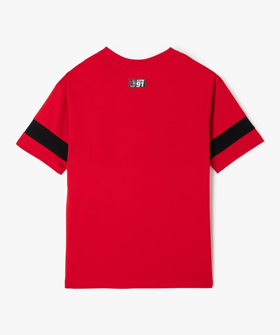 Tee-shirt de sport à manches courtes avec inscription garçon vue3 - GEMO 4G GARCON - GEMO