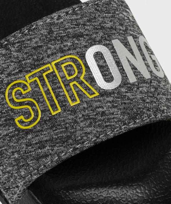 Mules de piscine à bride moelleuse garçon vue6 - GEMO (PLAGE) - GEMO