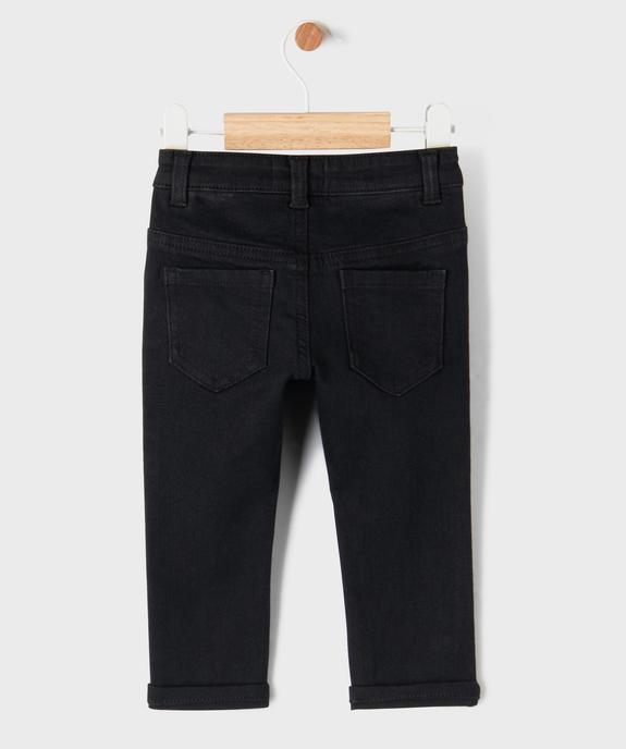 Jean slim extensible bébé garçon vue3 - GEMO 4G BEBE - GEMO