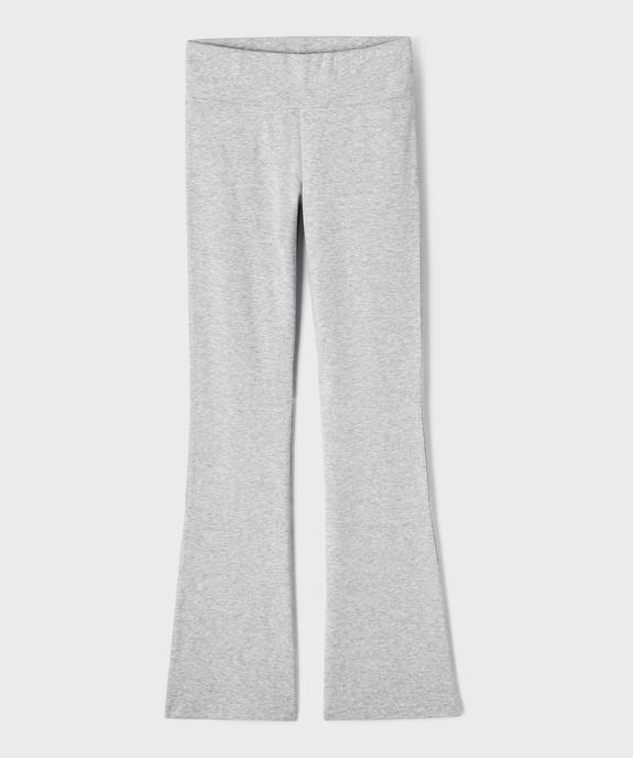 Pantalon de jogging coupe flare fille vue2 - GEMO 4G FILLE - GEMO