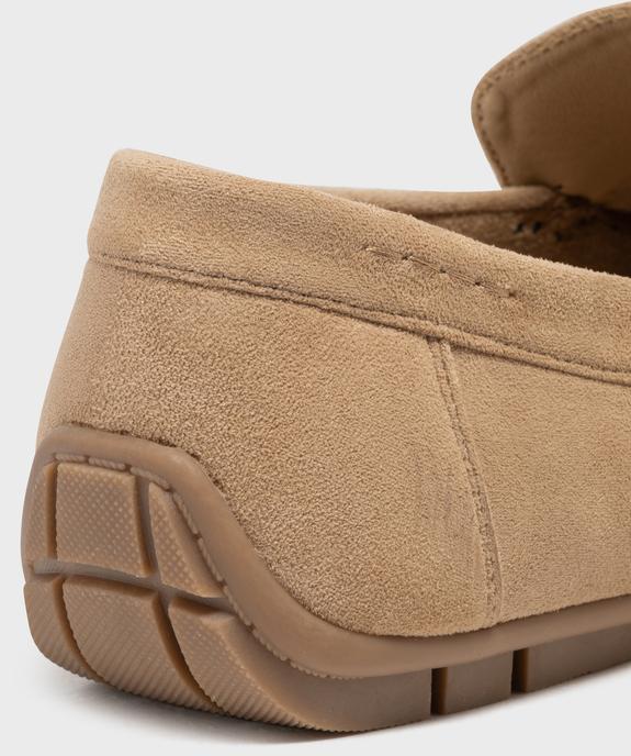 Mocassins en suédine et semelle intérieure cuir homme vue6 - URBAN STEPS GEMO FOR GOOD - GEMO