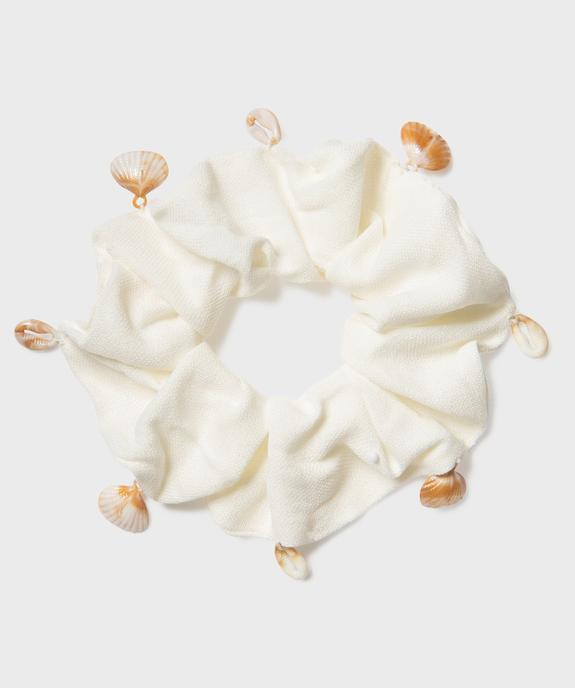 Chouchou pour les cheveux avec coquillages vue1 - GEMO (ACCESS) - GEMO