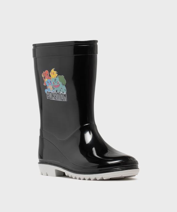 Bottes de pluie imprimées garçon - Pokémon vue2 - POKEMON - GEMO
