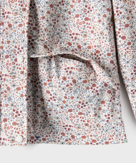 Imperméable à capuche avec doublure chaude fille - LuluCastagnette vue2 - LULUCASTAGNETTE - GEMO