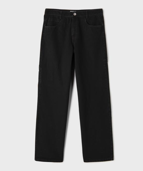 Jean baggy en denim 100% coton garçon vue1 - GEMO 4G GARCON - GEMO