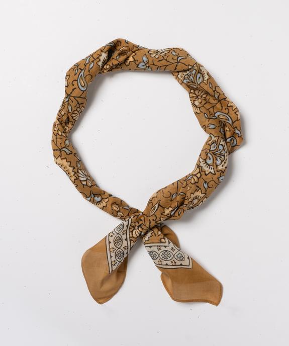 Foulard à motifs fleuris façon bandana femme vue3 - GEMO (ACCESS) - GEMO