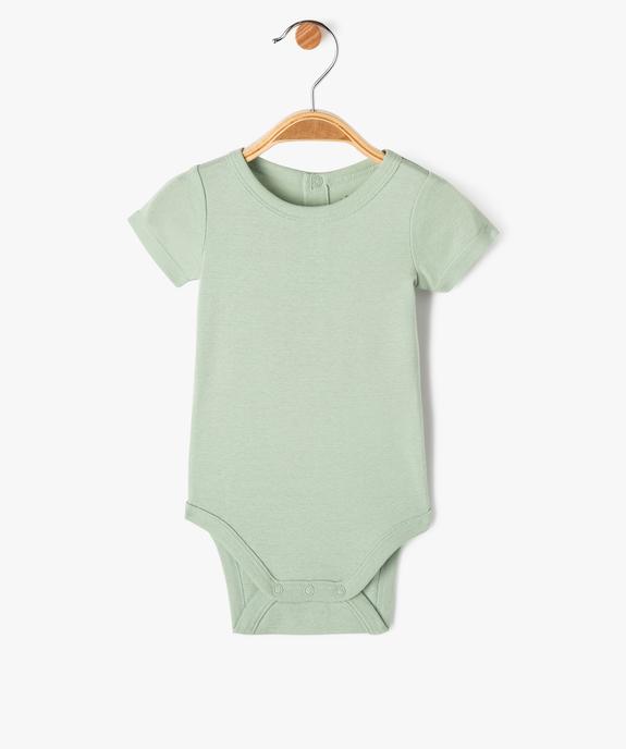 Ensemble 2 pièces body et barboteuse bébé garçon vue3 - GEMO(BB COUCHE) - GEMO