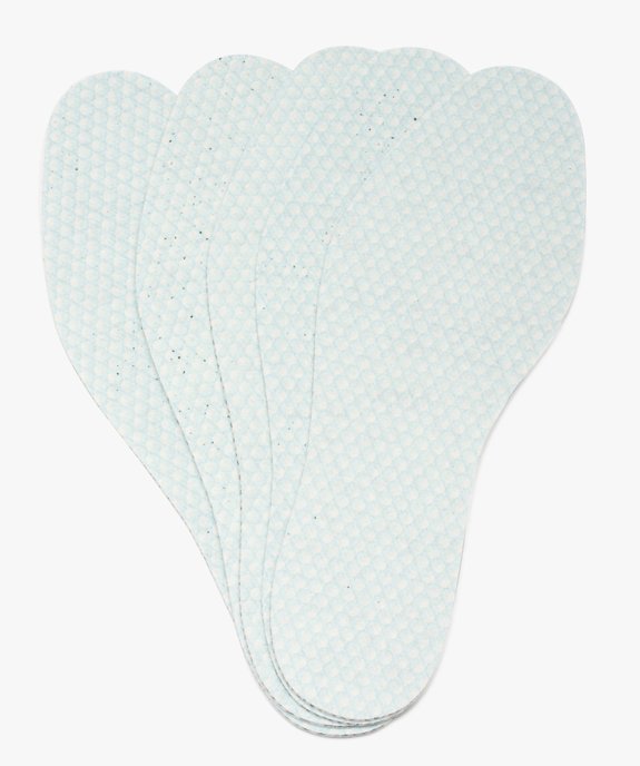 Semelles fraîcheur pour femme 5 paires - Baranne vue1 - BARANNE - GEMO