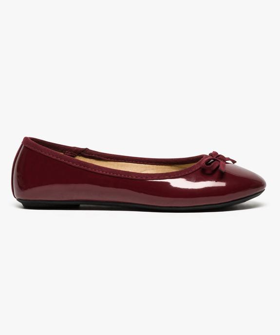 Ballerines vernies avec noeud sur le dessus vue1 - GEMO (ENFANT) - GEMO