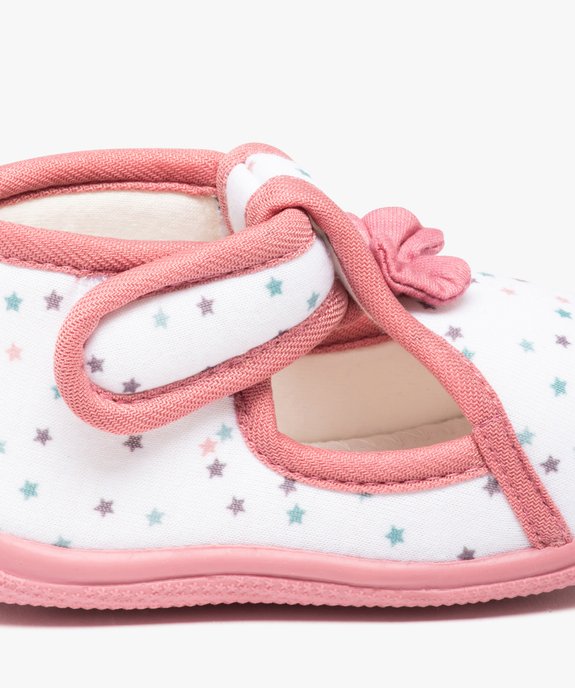 Chaussons bébé fille avec motifs étoiles et noeud sur le dessus vue6 - GEMO (ENFANT) - GEMO