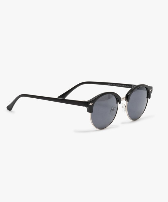 Lunettes de soleil femme forme pantos à monture bimatière vue1 - GEMO (ACCESS) - GEMO