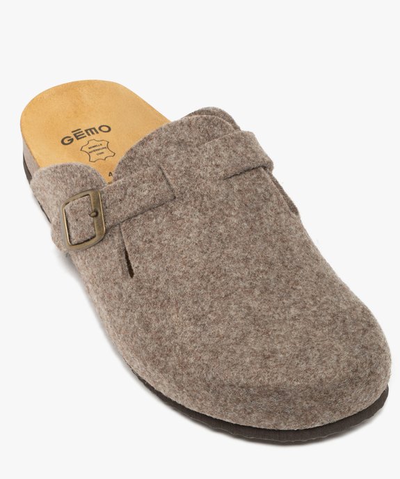 Chausson forme sabot homme vue5 - GEMO 4G HOMME - GEMO