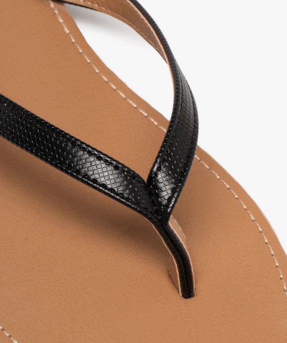 Tongs femme à petit talon plat et lanières fines - Valentina Baldano vue12 - VALENTINA BALDA - GEMO