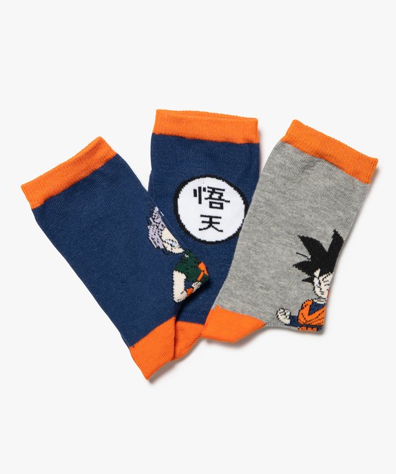 Chaussettes garçon à motifs (lot de 3) – Dragon Ball Z vue2 - DRAGON BALL Z - GEMO