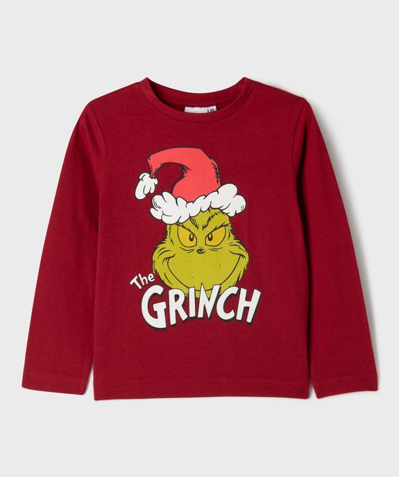 Tee-shirt manches longues spécial Noël garçon - The Grinch vue1 - THE GRINCH - GEMO