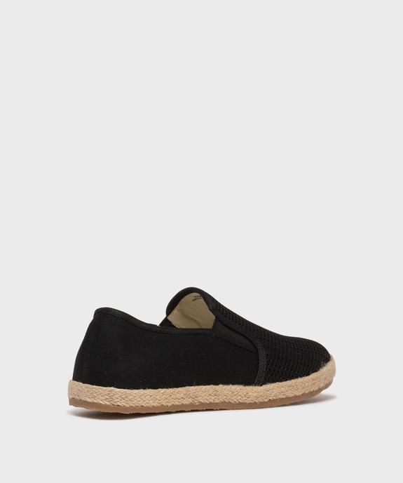 Slippers en toile homme - Urban Steps vue4 - URBAN STEPS - GEMO