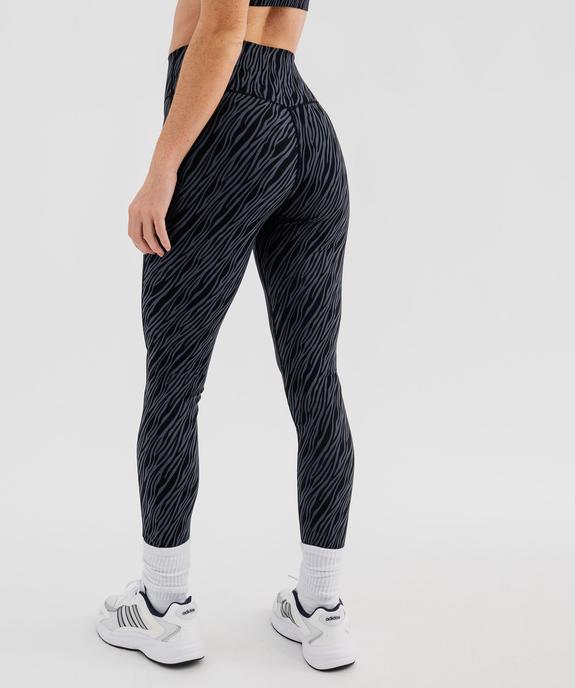 Legging de sport taille haute femme vue3 - GEMO(FEMME PAP) - GEMO