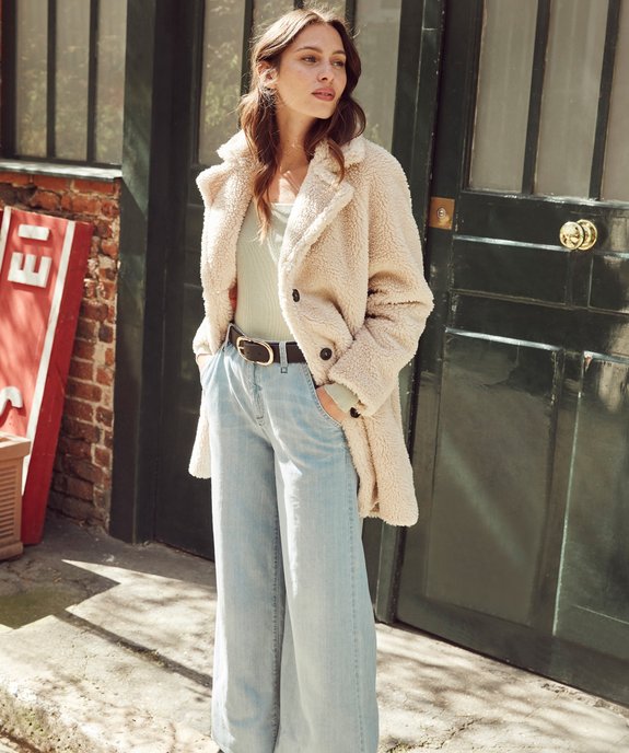 Jean femme coupe Flare vue6 - GEMO(FEMME PAP) - GEMO