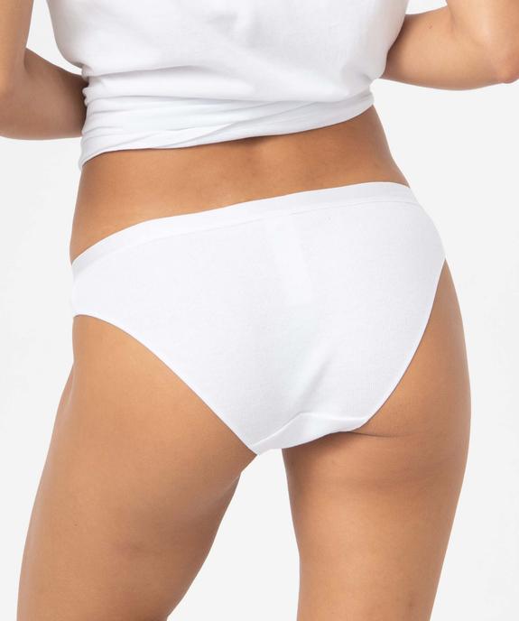 Culotte en maille côtelée femme (lot de 2) vue5 - GEMO 4G FEMME - GEMO